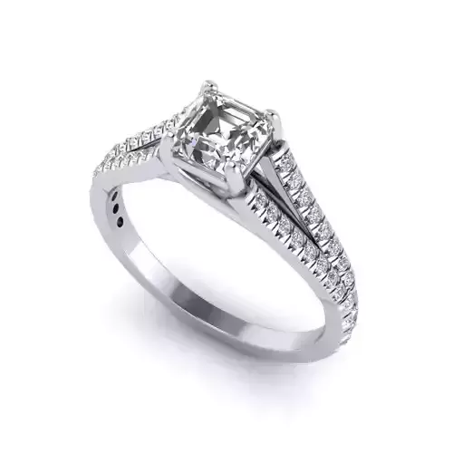 Engagement Ring With Diamonds 176
