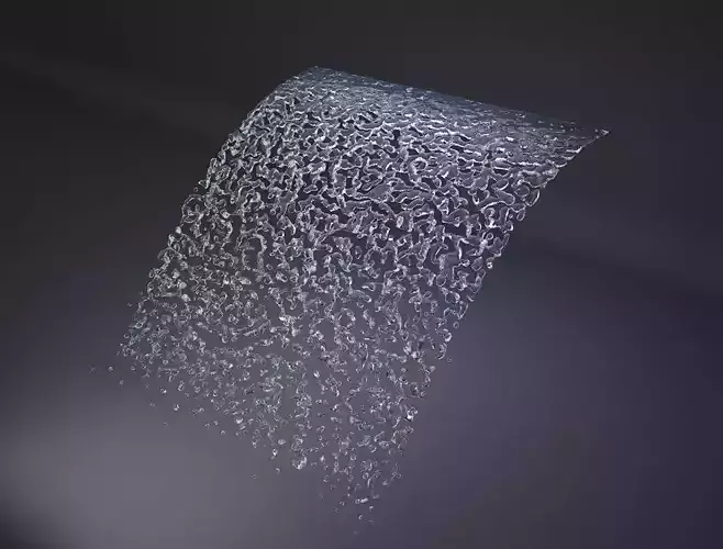 fountain realflow animated Free 3D model