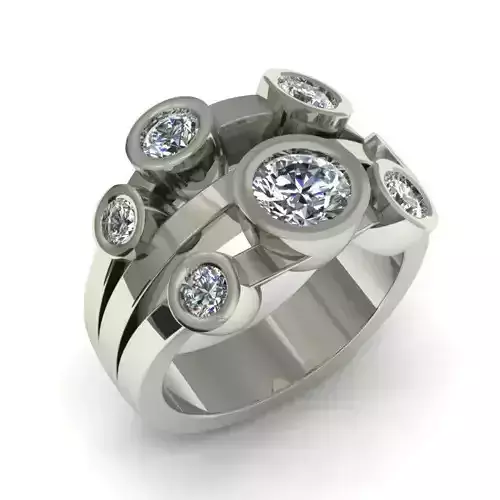 Engagement Ring With Diamonds 178