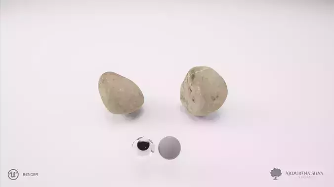 Small river rock 004 - Photogrammetry