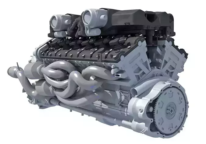 V12 Engine 3D model