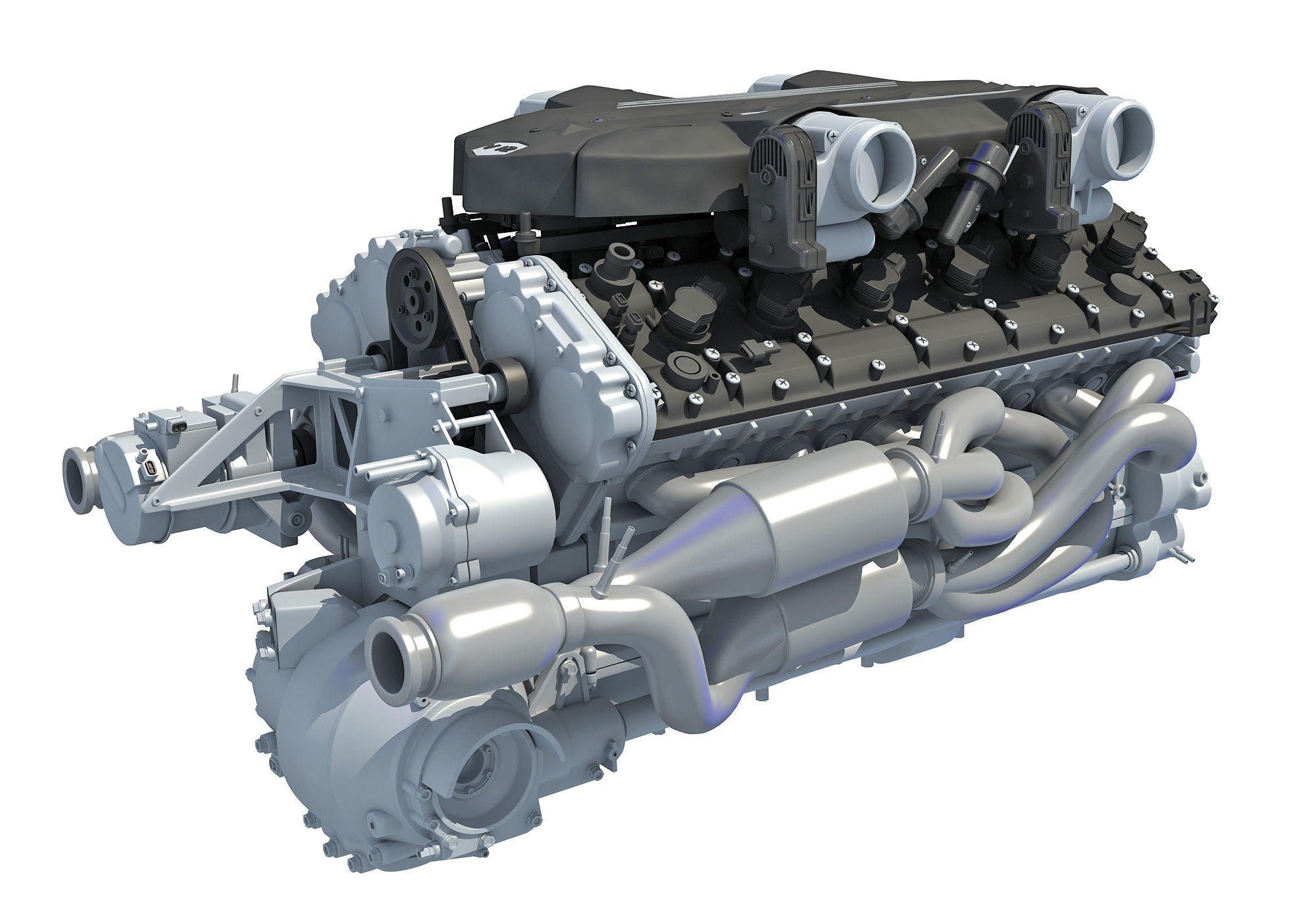 V12 Engine 3D model_1