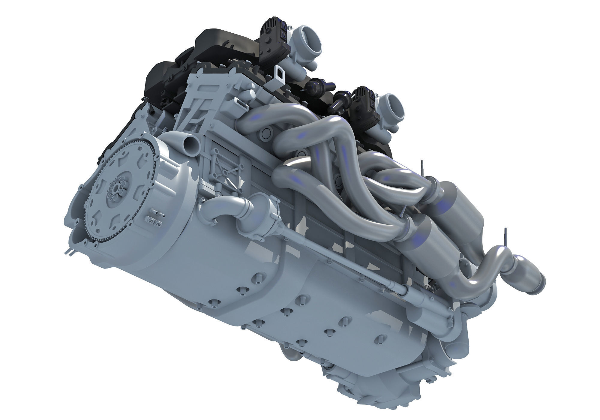 V12 Engine 3D model_9