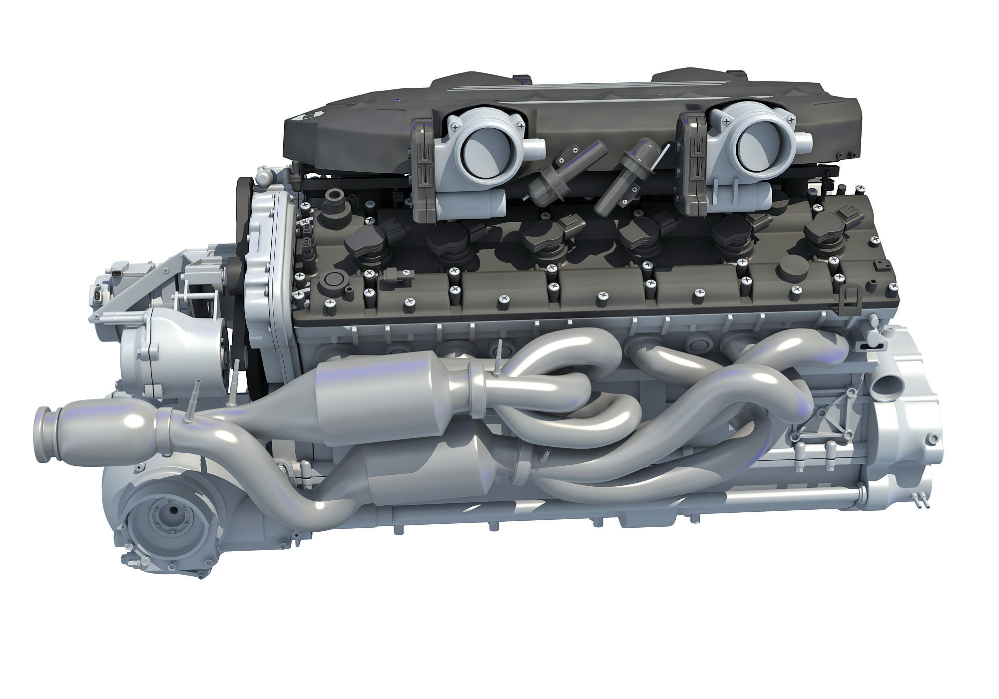 V12 Engine 3D model_2