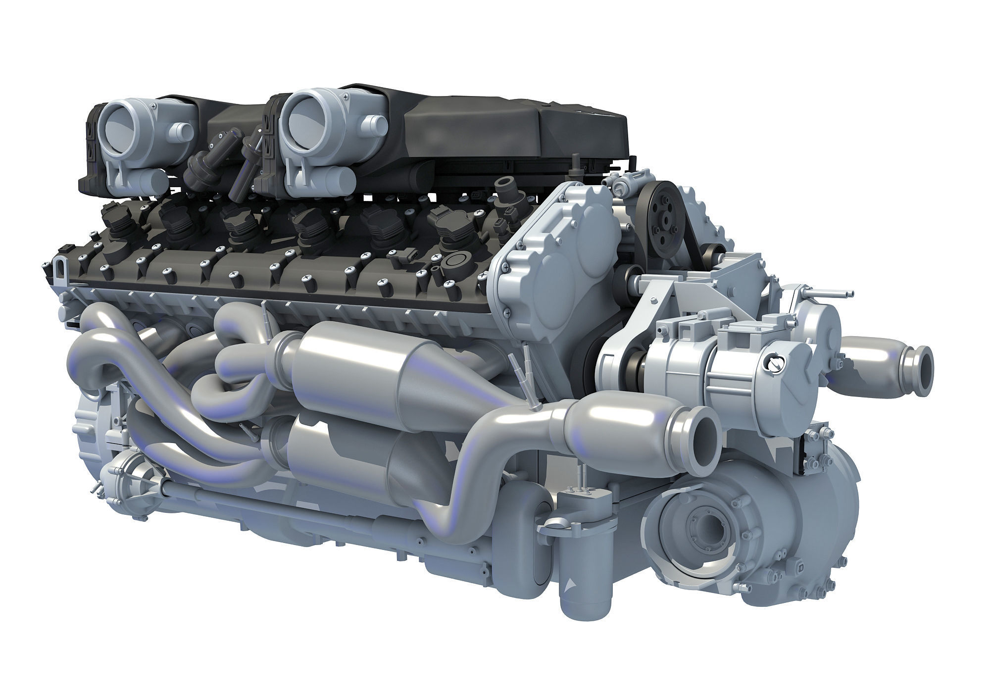 V12 Engine 3D model_5