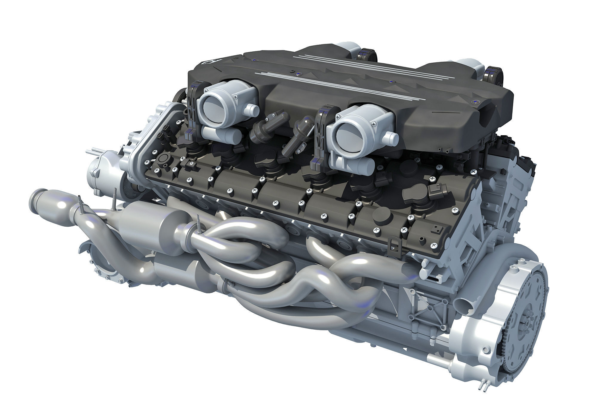 V12 Engine 3D model_3