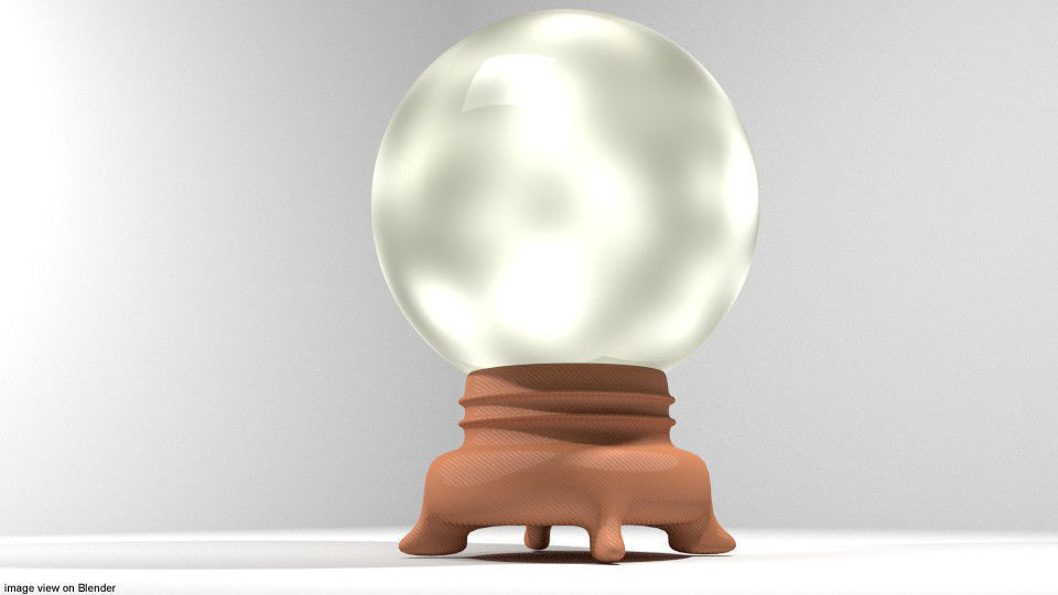 Crystal Ball - Type 1 3D model_2
