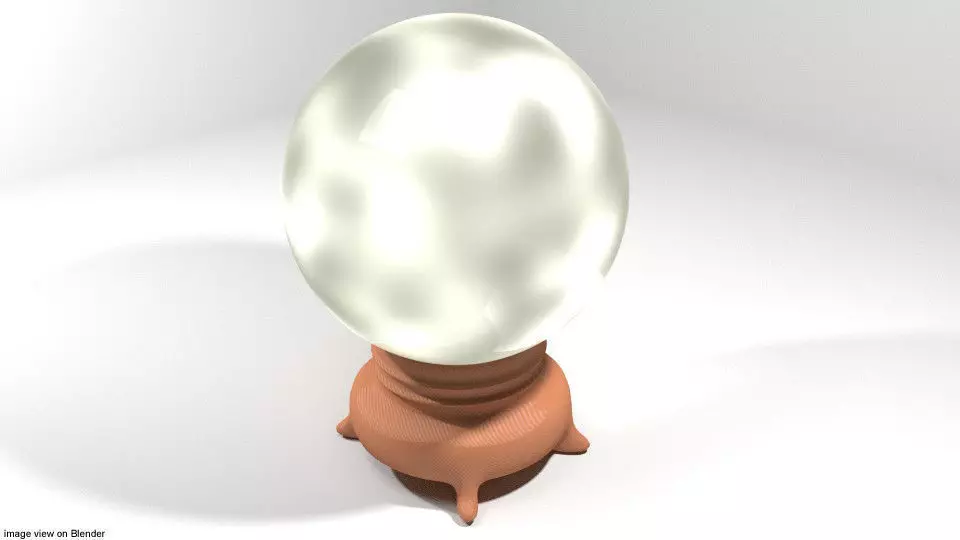 Crystal Ball - Type 1 3D model_0