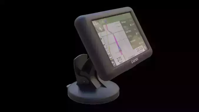 GPS navigation 3D model