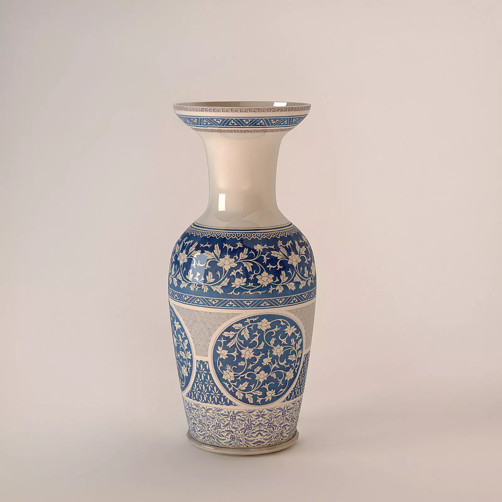Vase China Style 3D model_0