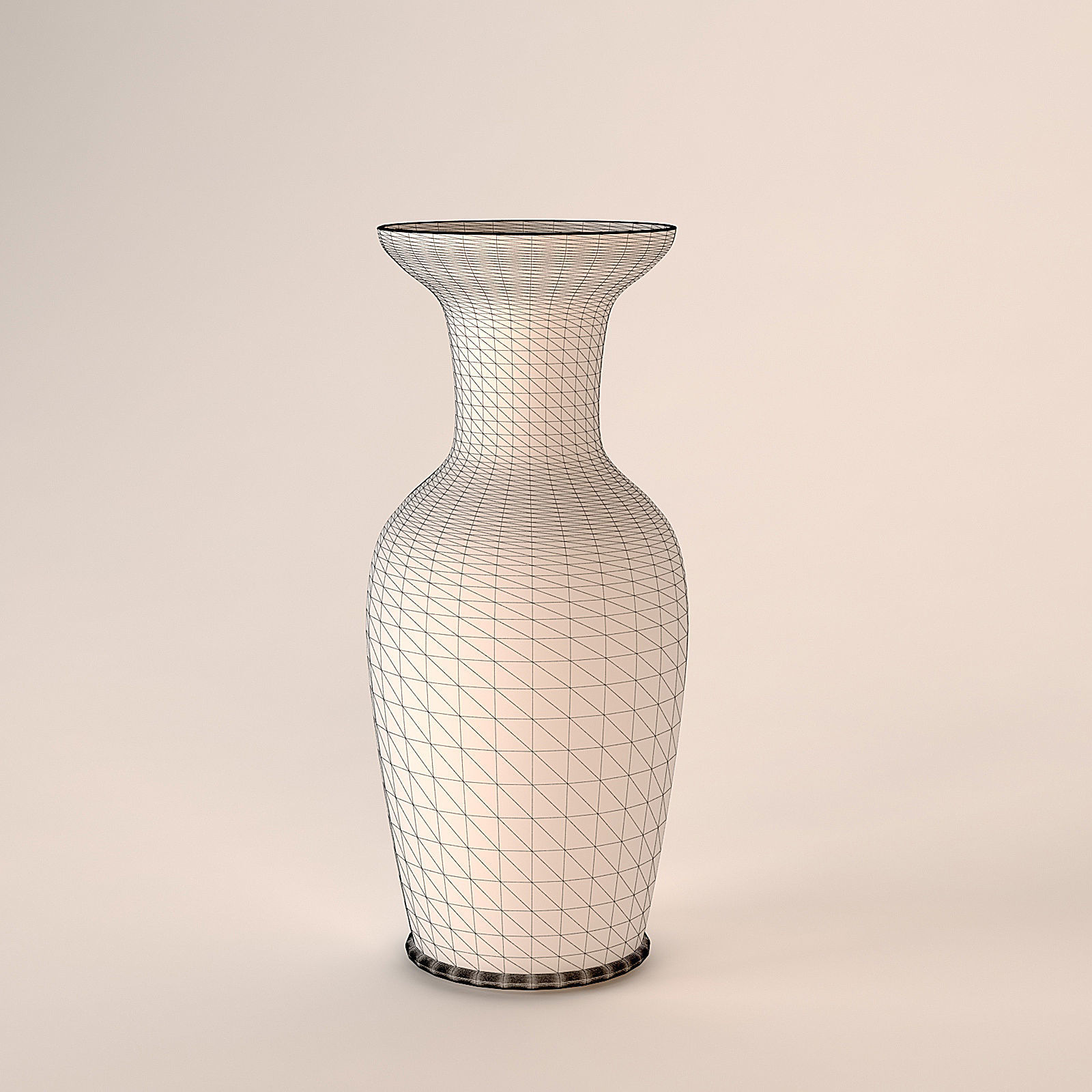 Vase China Style 3D model_4