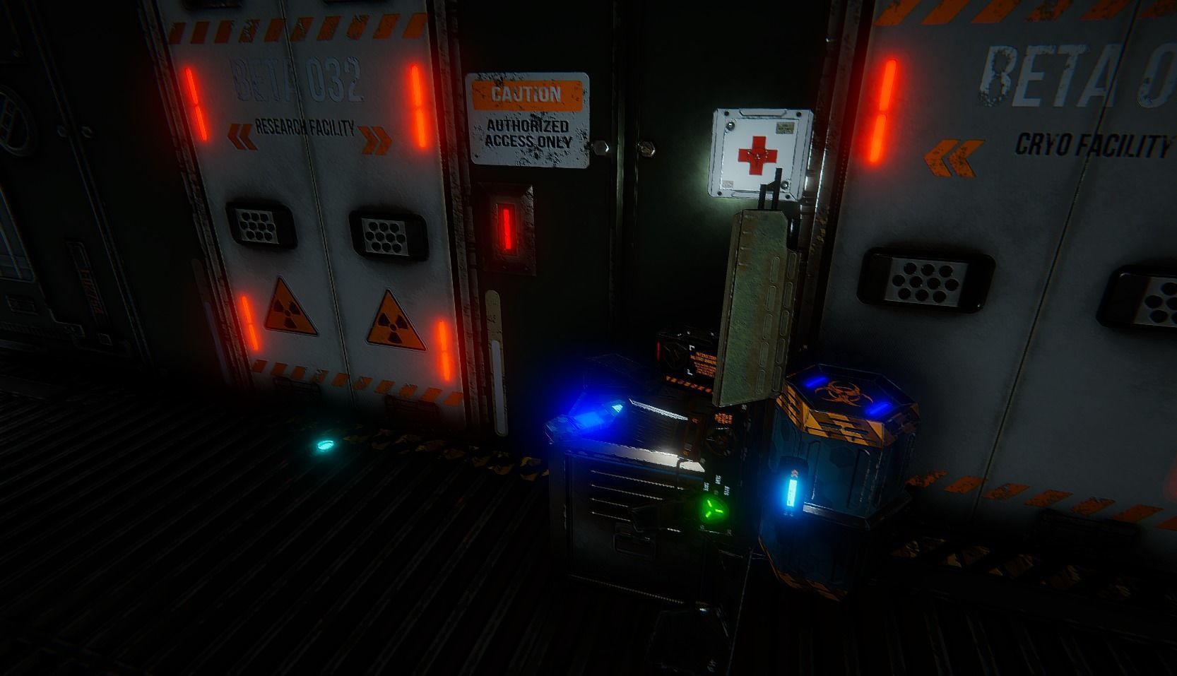 PBR Sci-Fi Game Kit Low-poly 3D model_2