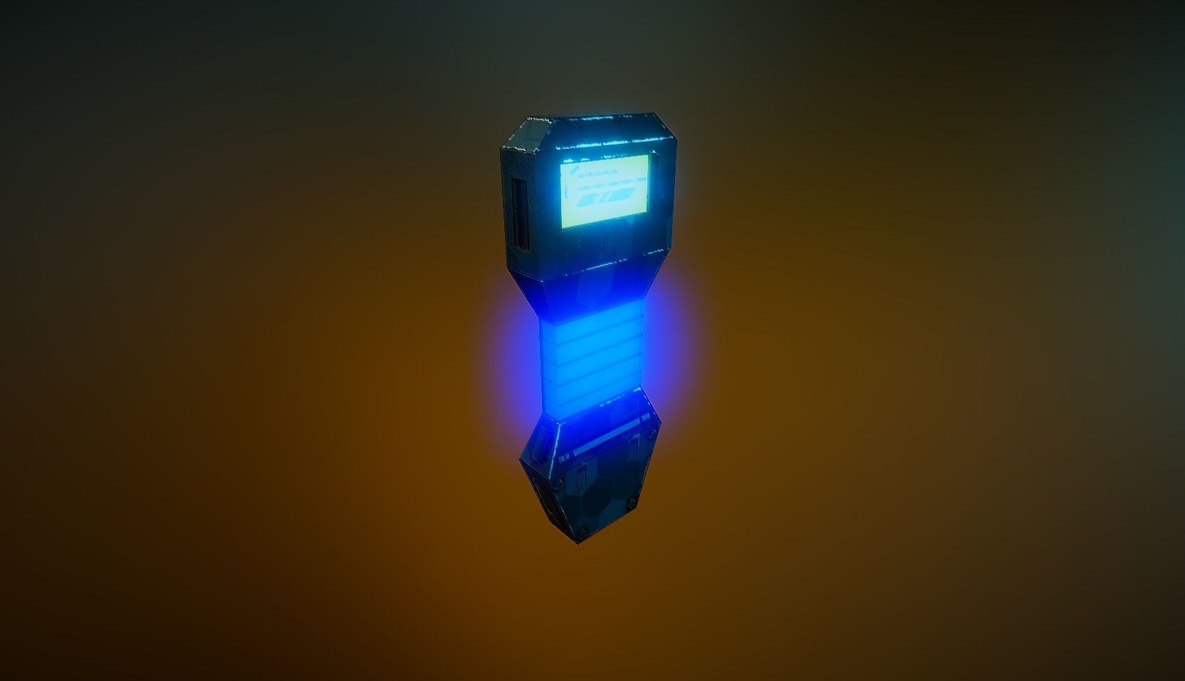 PBR Sci-Fi Game Kit Low-poly 3D model_18