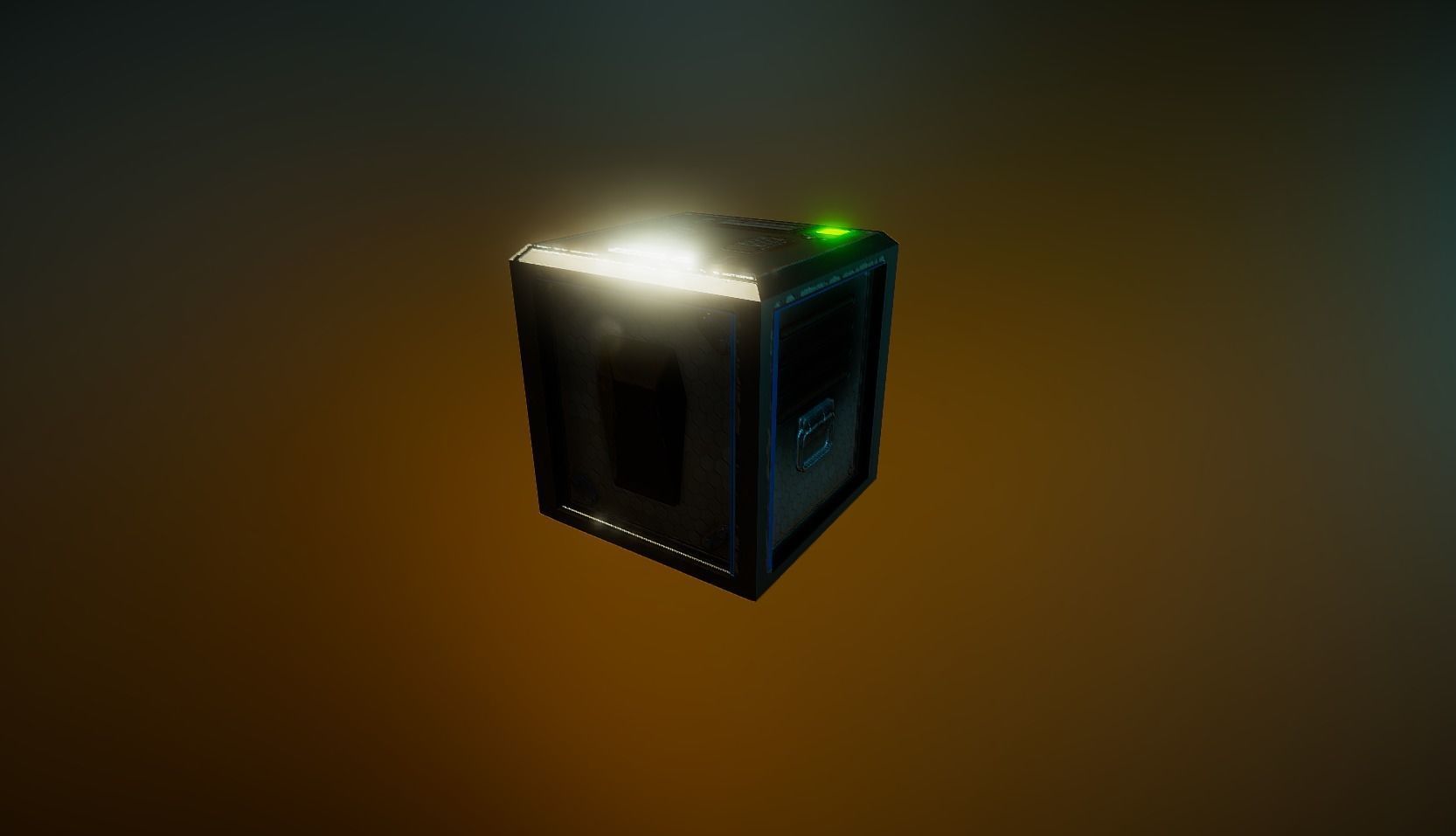 PBR Sci-Fi Game Kit Low-poly 3D model_27