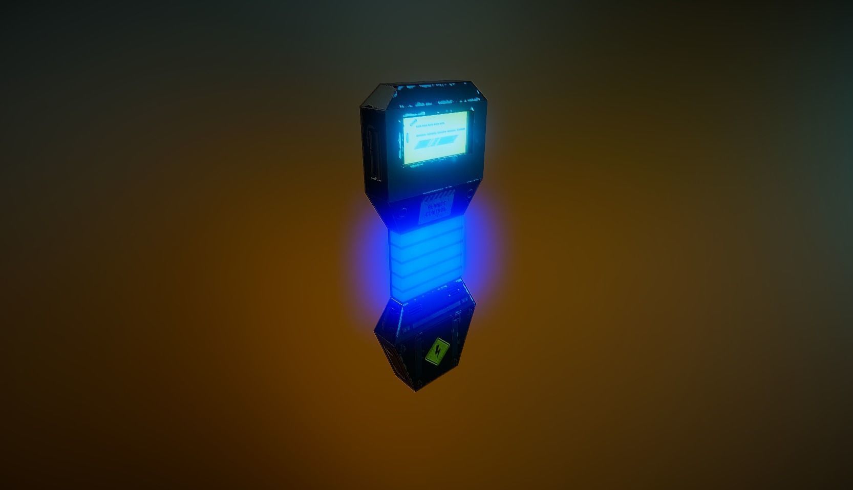 PBR Sci-Fi Game Kit Low-poly 3D model_19