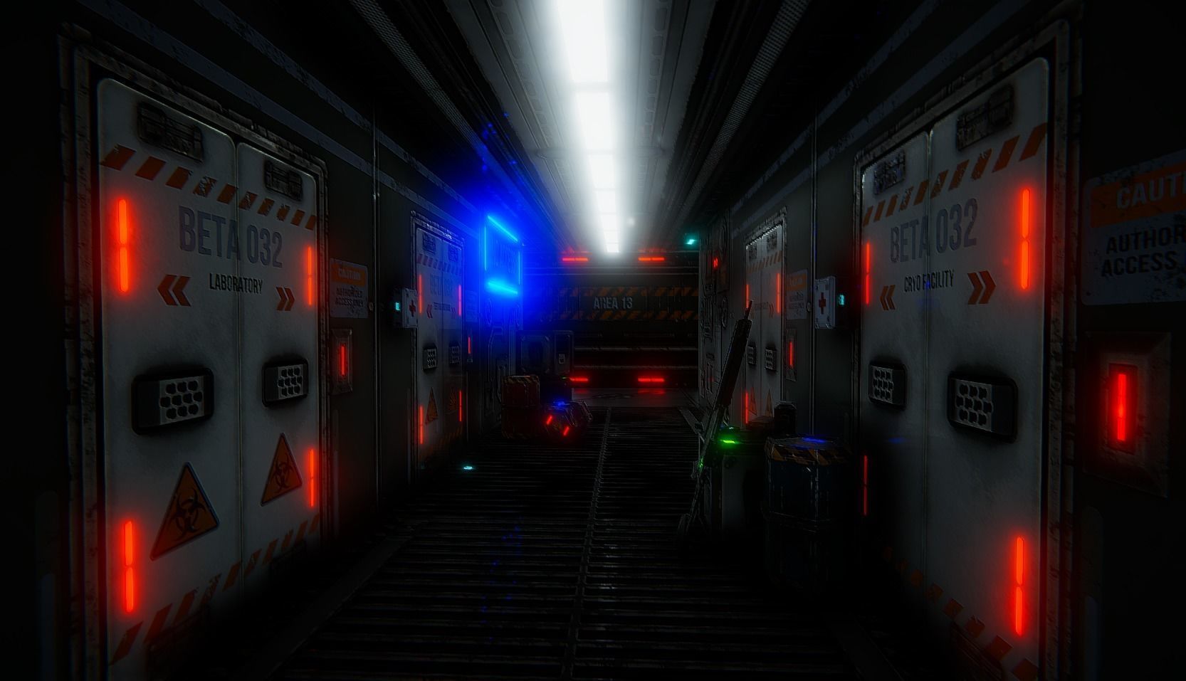 PBR Sci-Fi Game Kit Low-poly 3D model_1