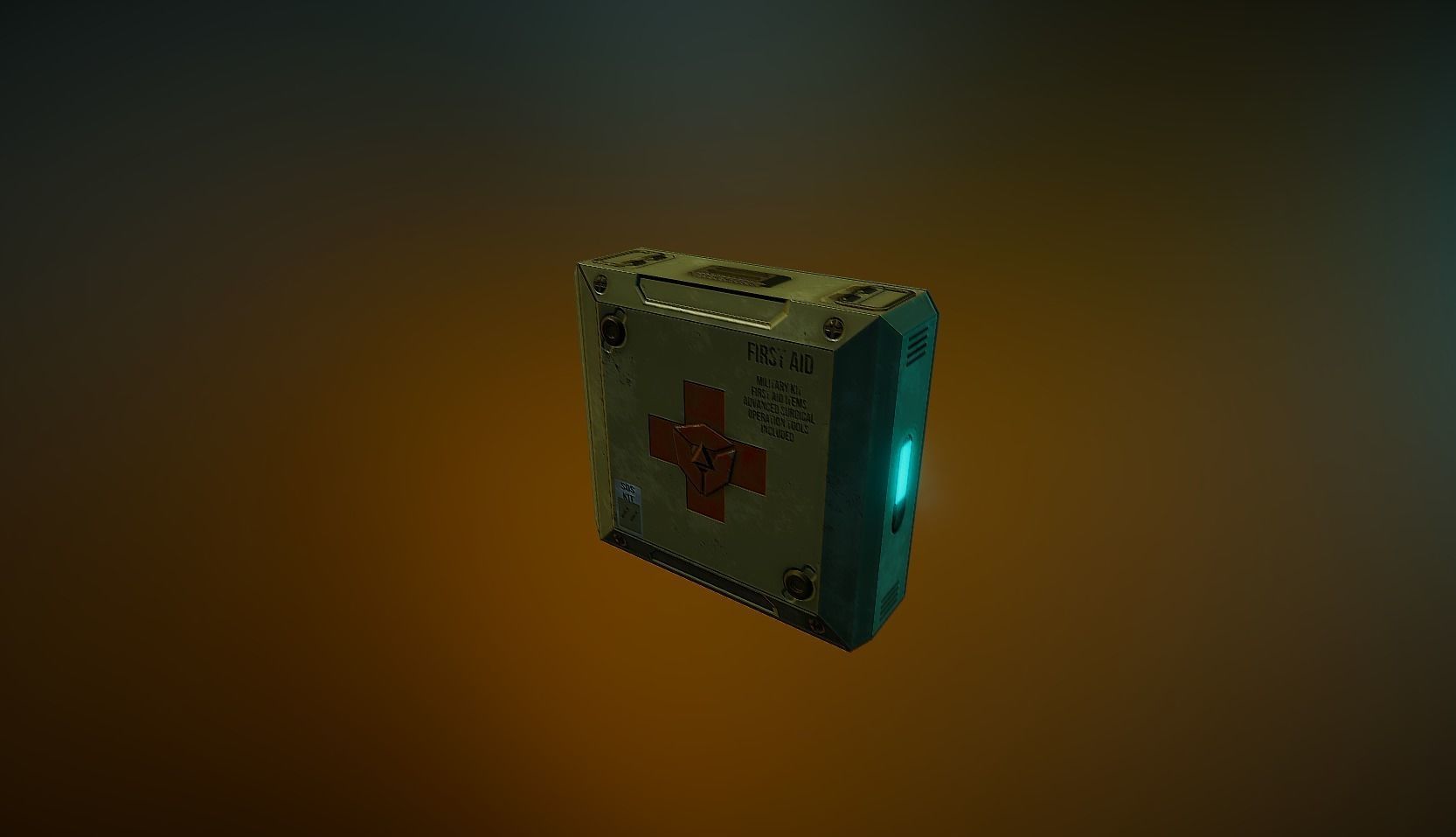 PBR Sci-Fi Game Kit Low-poly 3D model_26