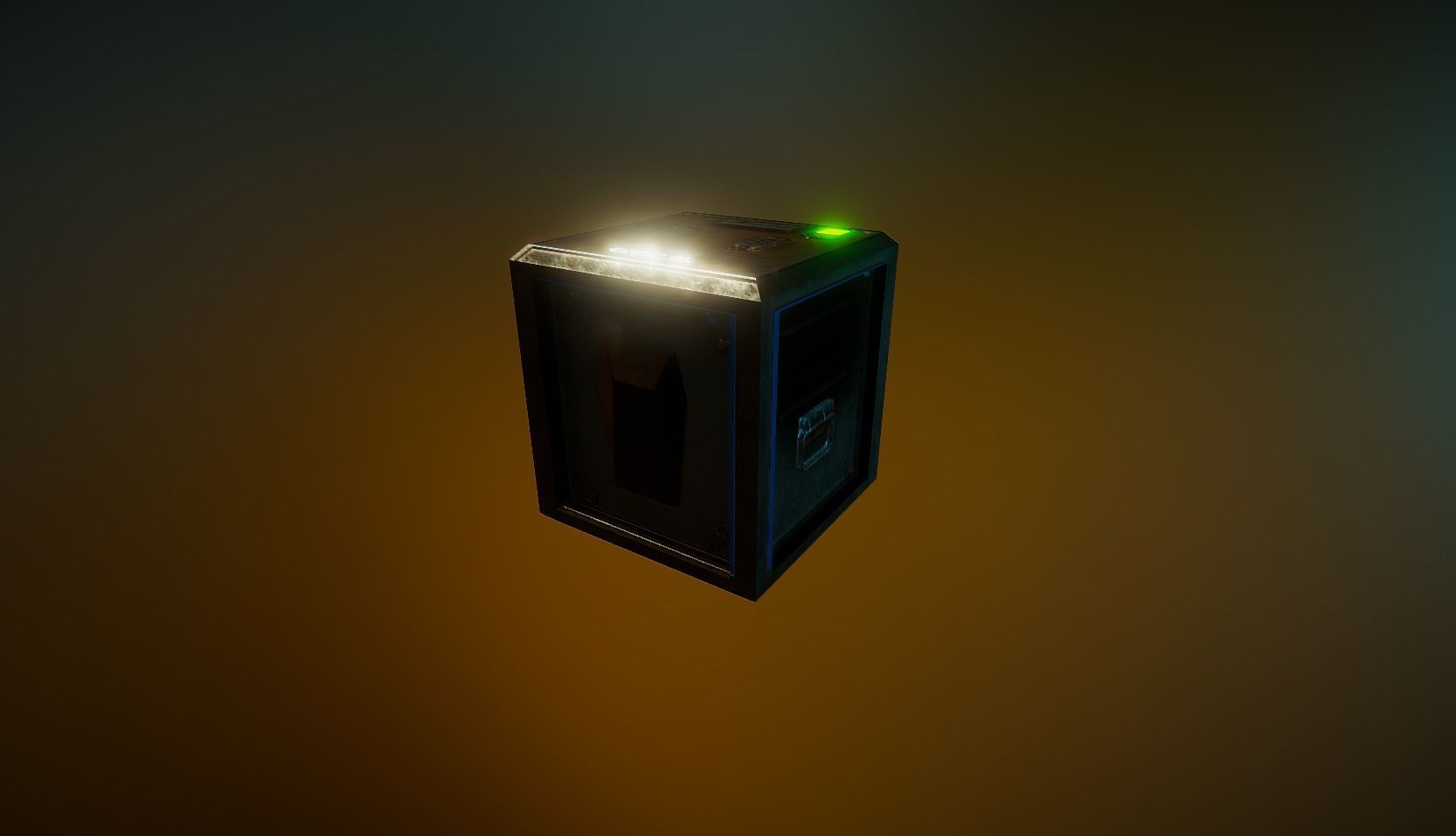 PBR Sci-Fi Game Kit Low-poly 3D model_28