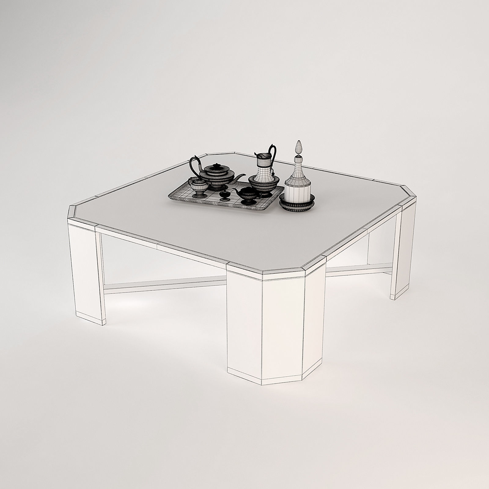 Andrew Martin Victor Coffee Table 3D model_4