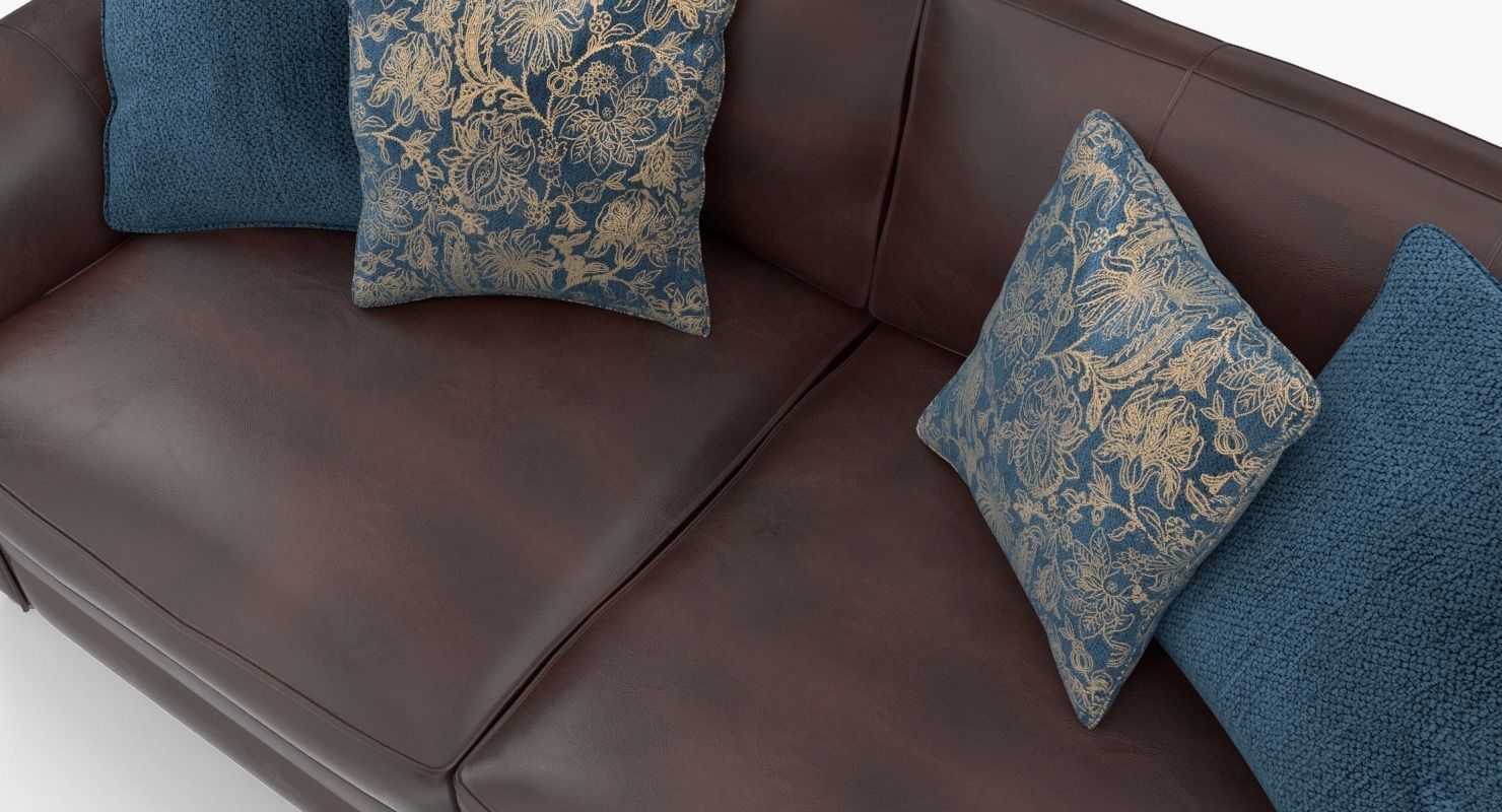 Wade Jefferson Large Scatter Sofa 3D model_11