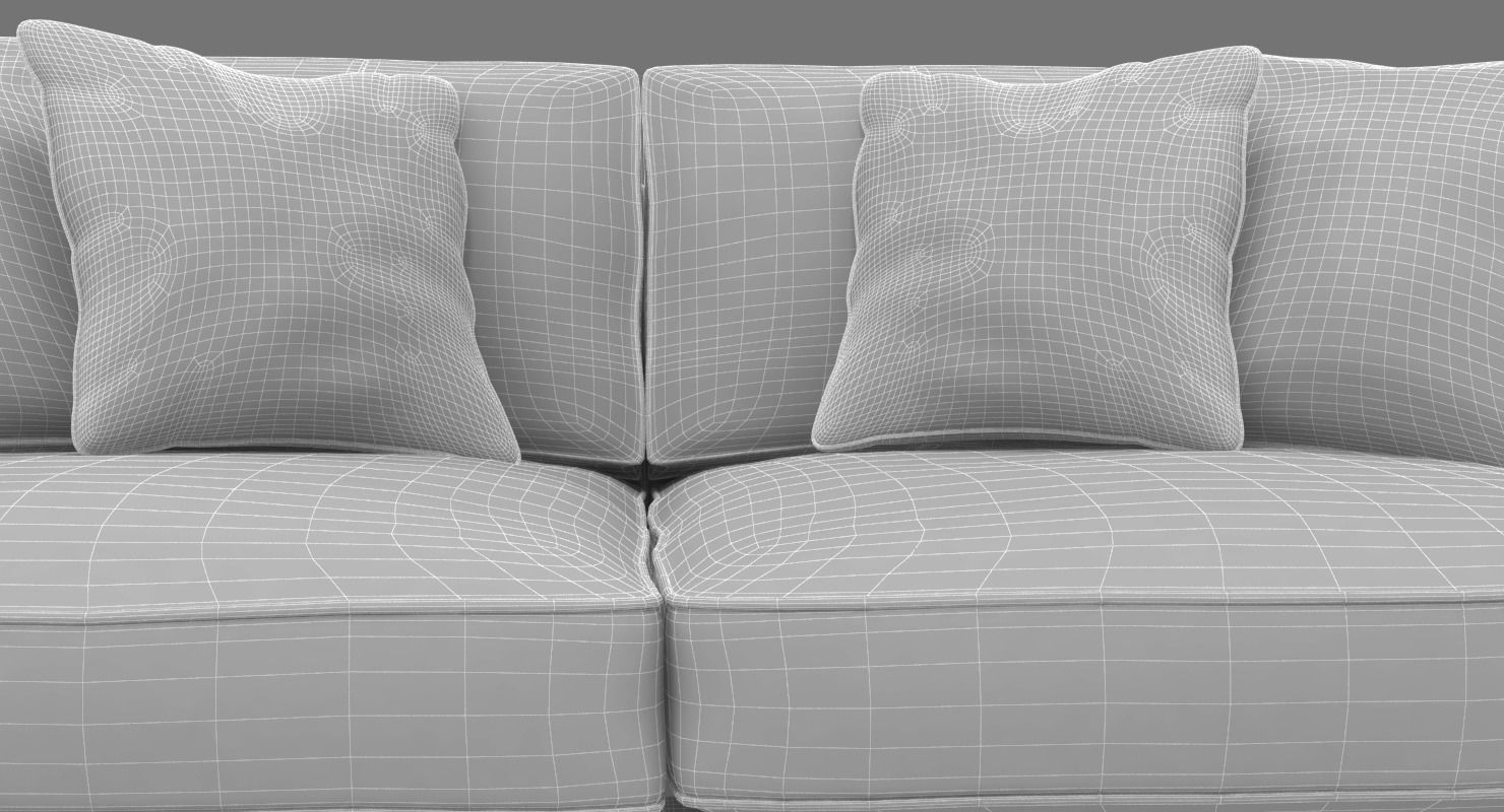Wade Jefferson Large Scatter Sofa 3D model_19
