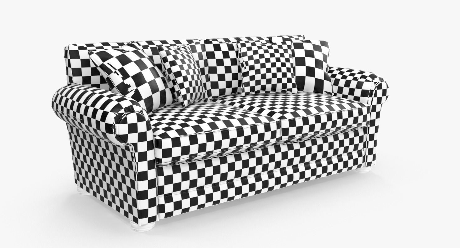Wade Jefferson Large Scatter Sofa 3D model_13