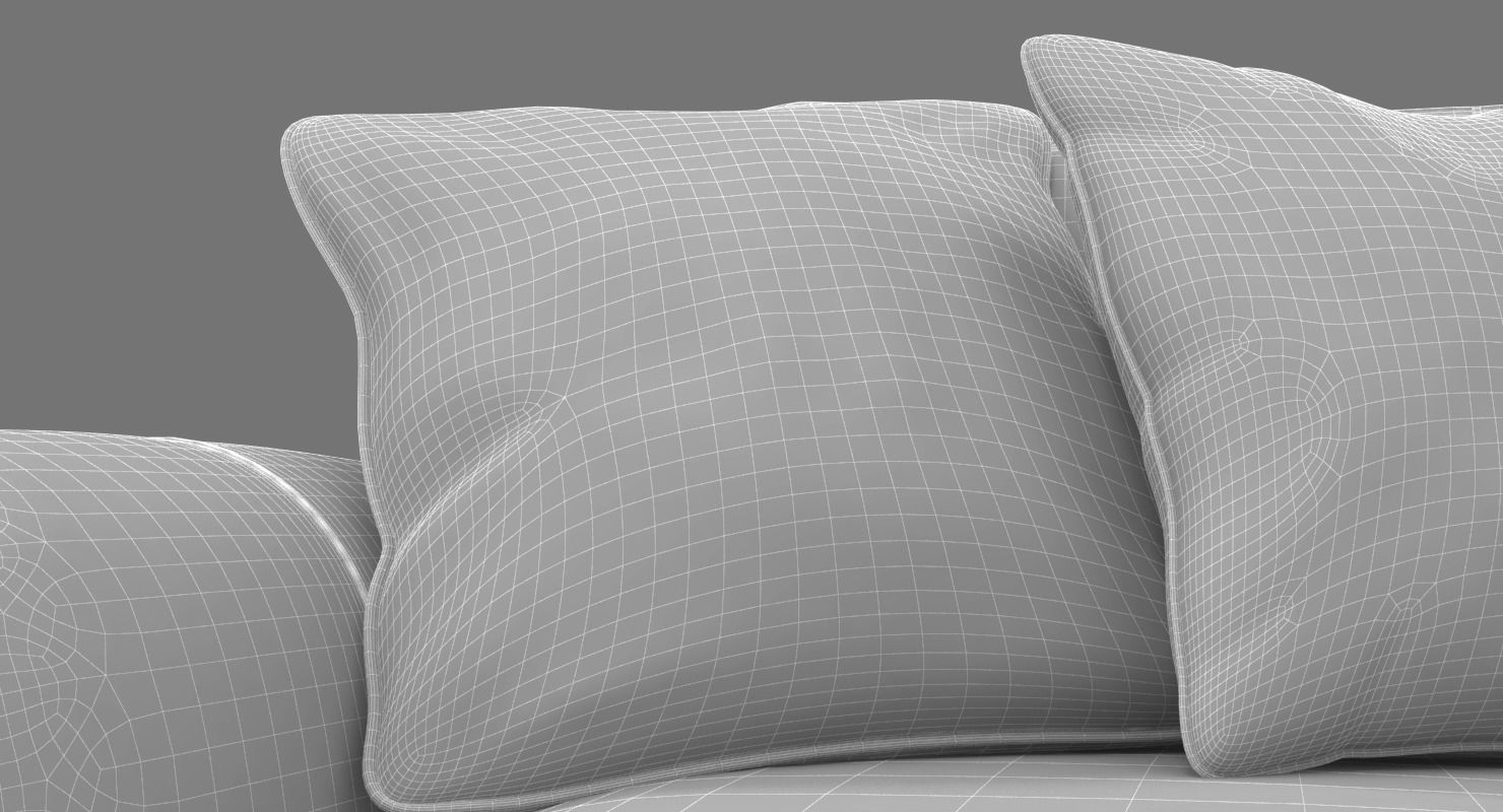 Wade Jefferson Large Scatter Sofa 3D model_21