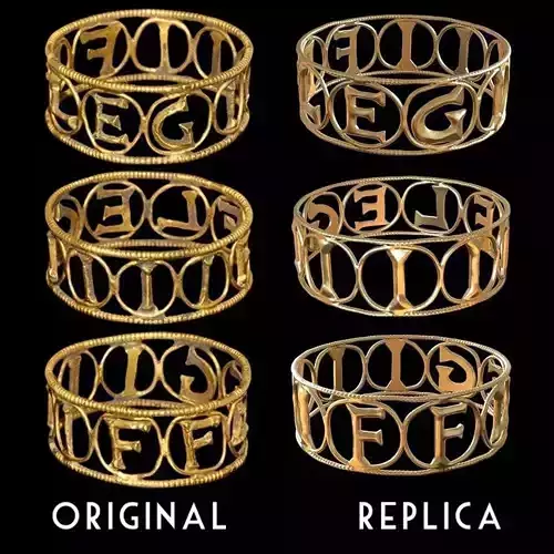 Replica of the Roman Legion Flavia Felix Ring 3D print model