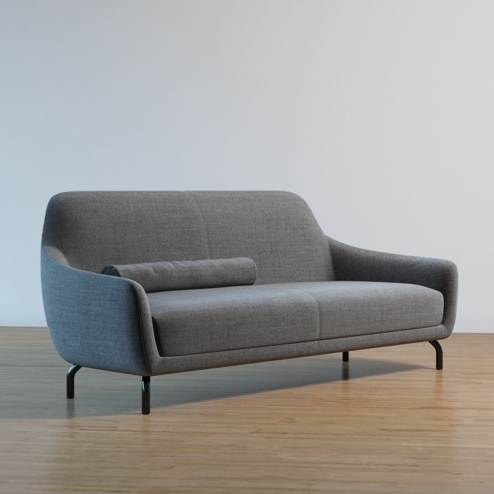 Amber Sofa 3D model_2