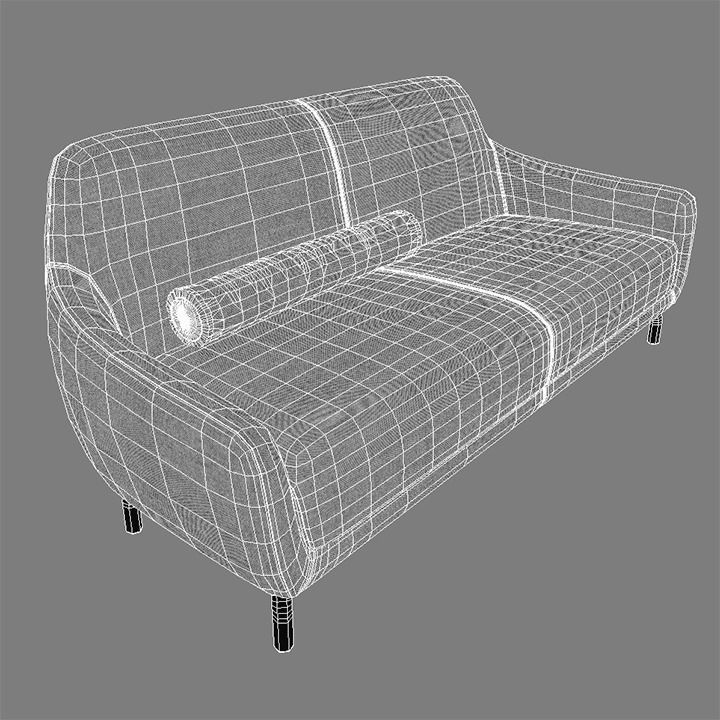 Amber Sofa 3D model_5