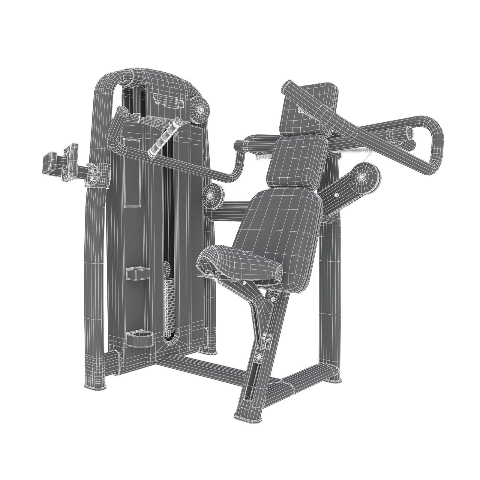 103 Models Gym Fitness Weight Collection 3D model_109