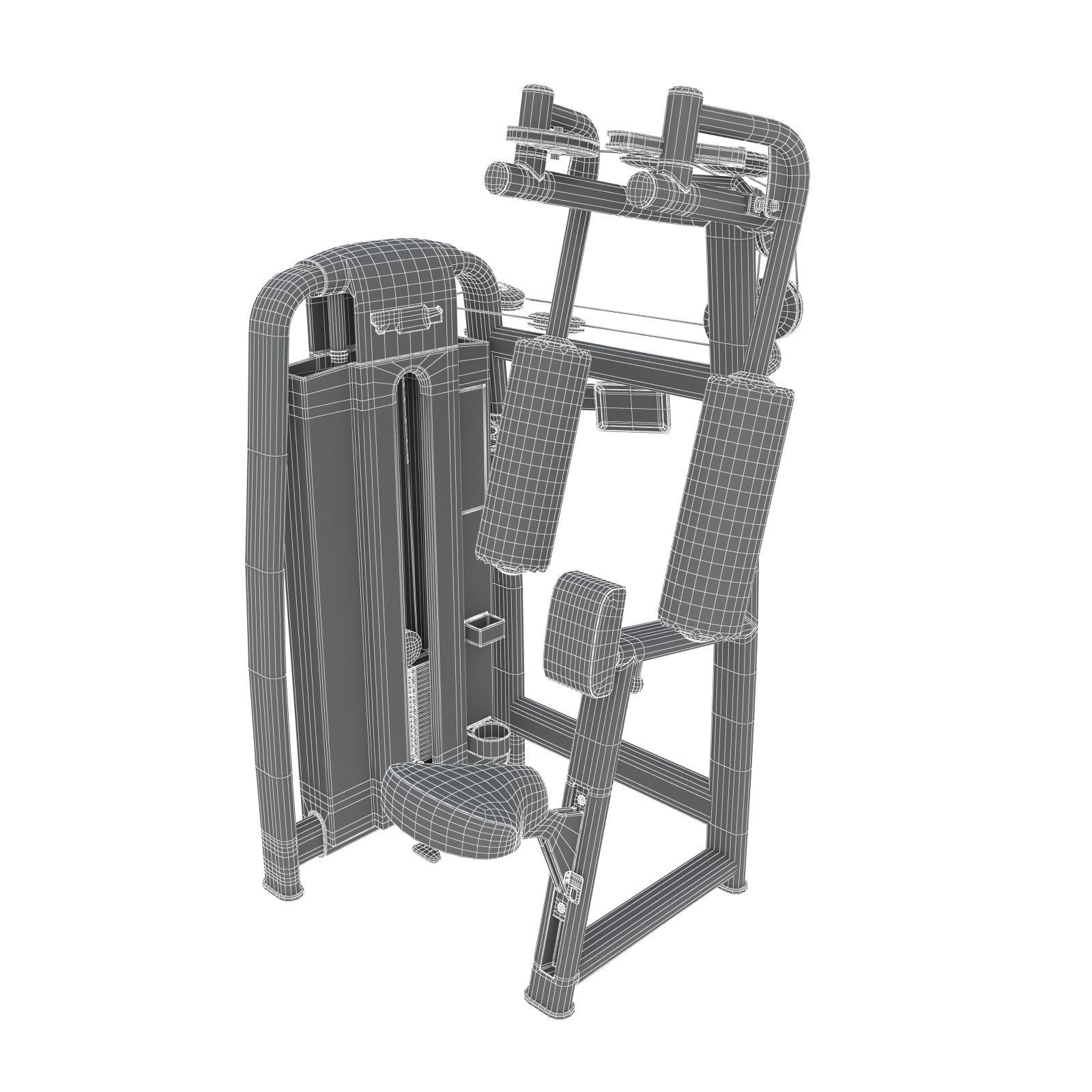 103 Models Gym Fitness Weight Collection 3D model_105