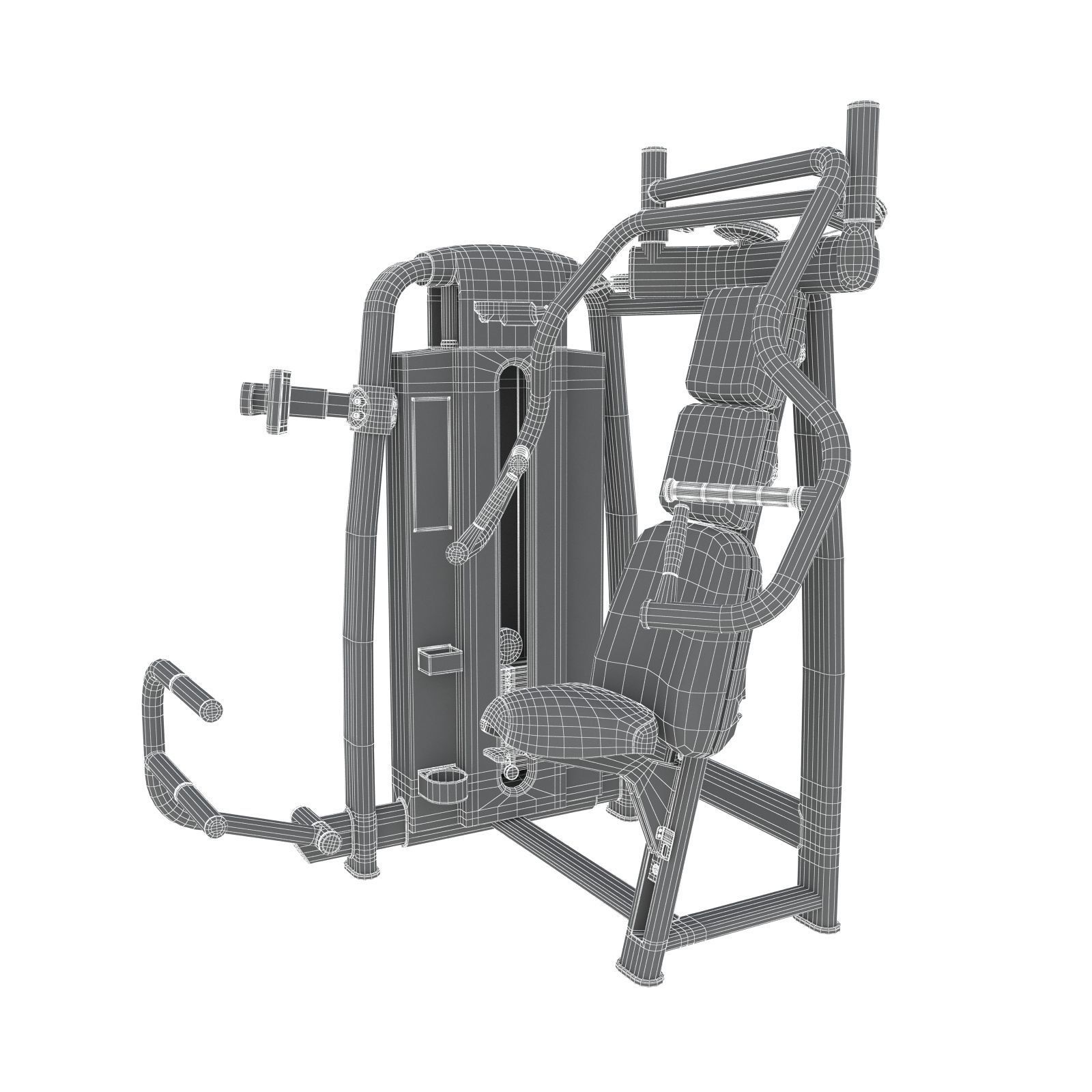 103 Models Gym Fitness Weight Collection 3D model_77