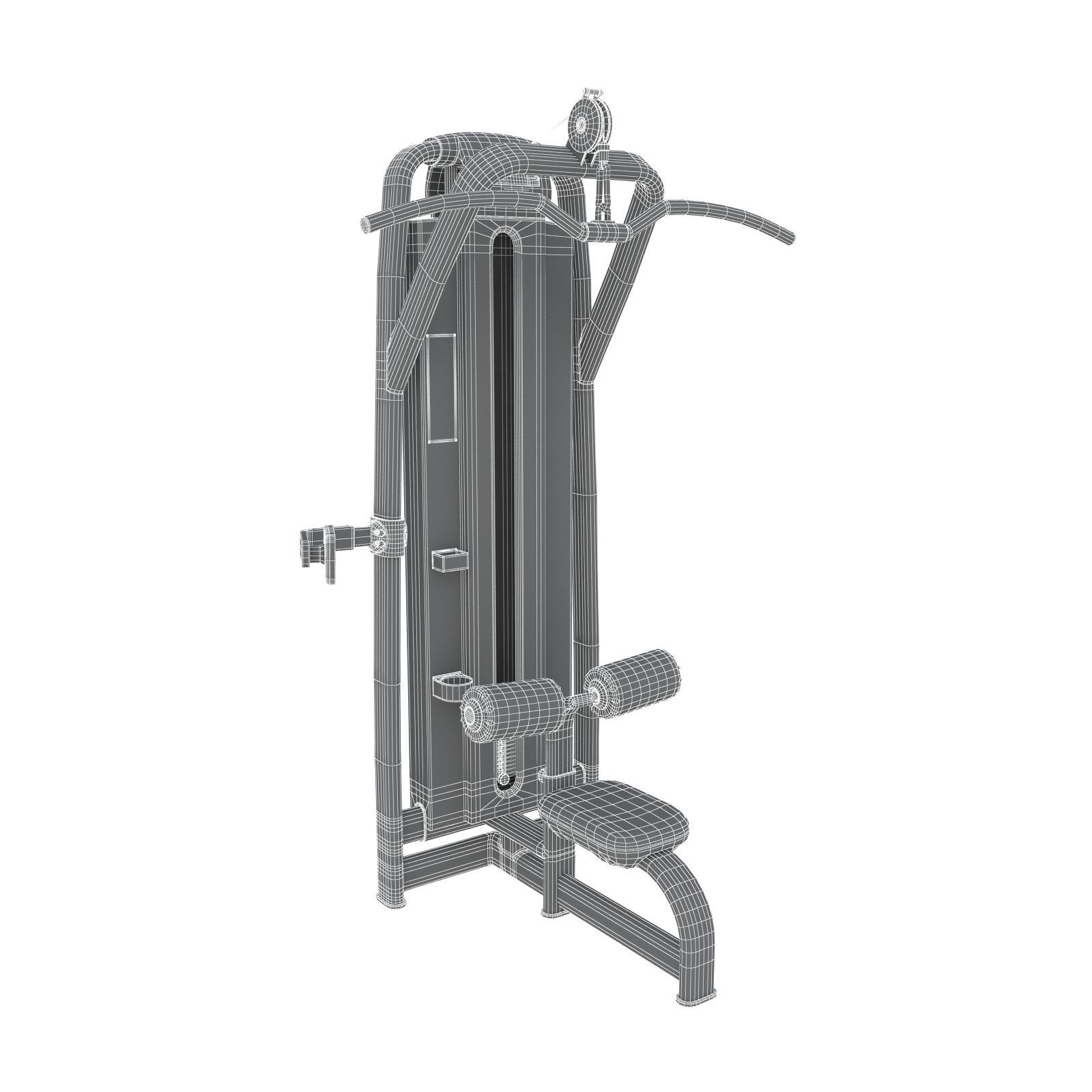 103 Models Gym Fitness Weight Collection 3D model_81