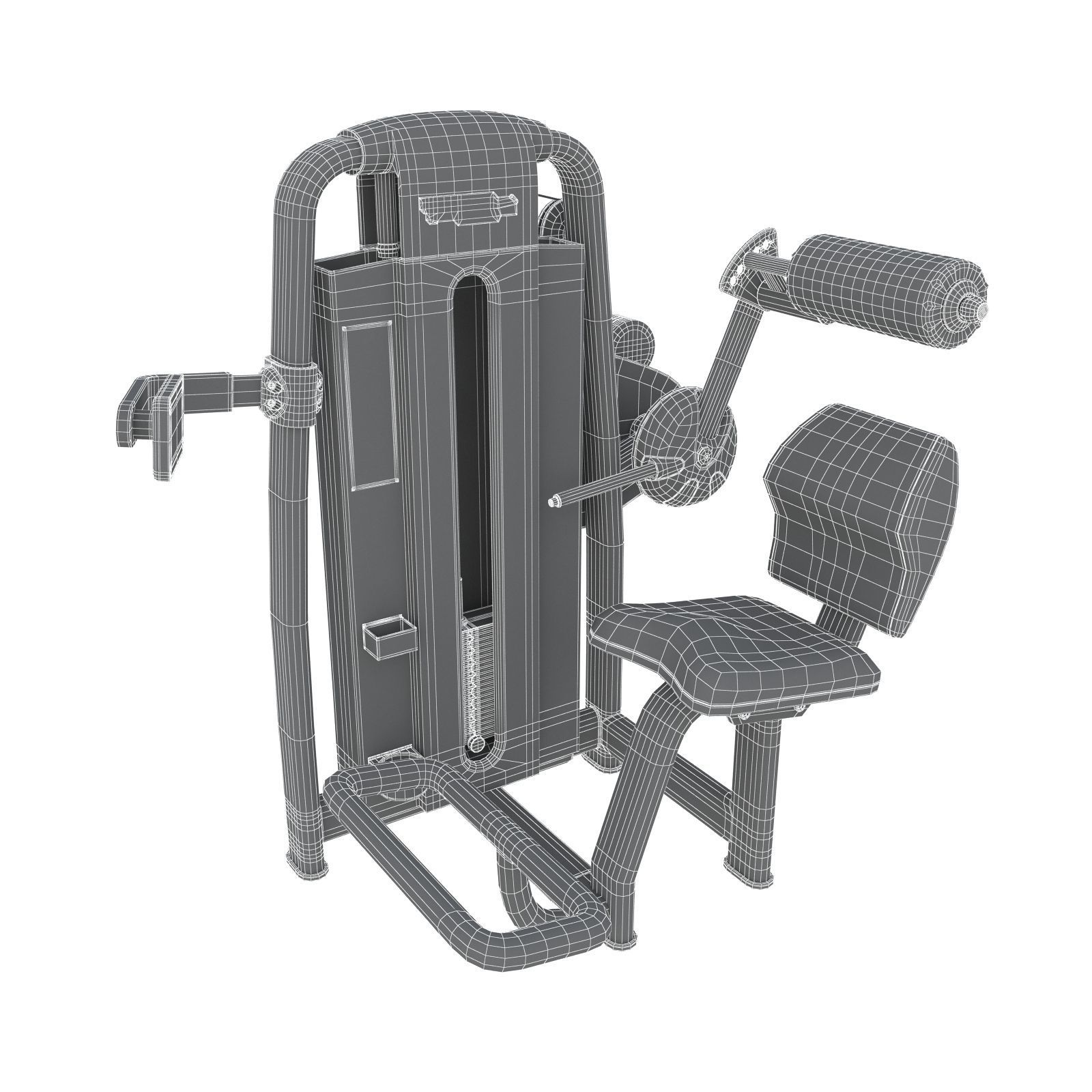 103 Models Gym Fitness Weight Collection 3D model_91