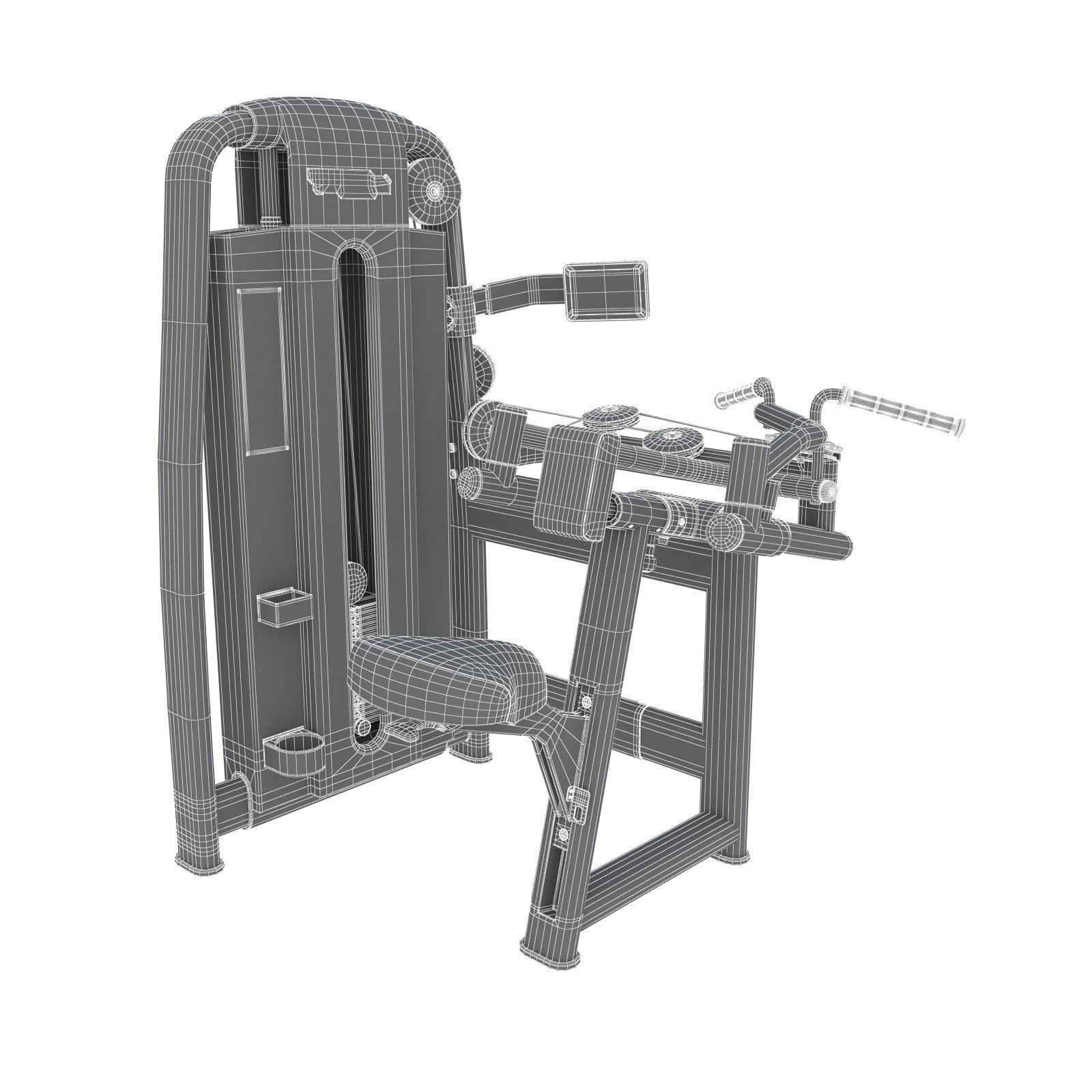 103 Models Gym Fitness Weight Collection 3D model_113