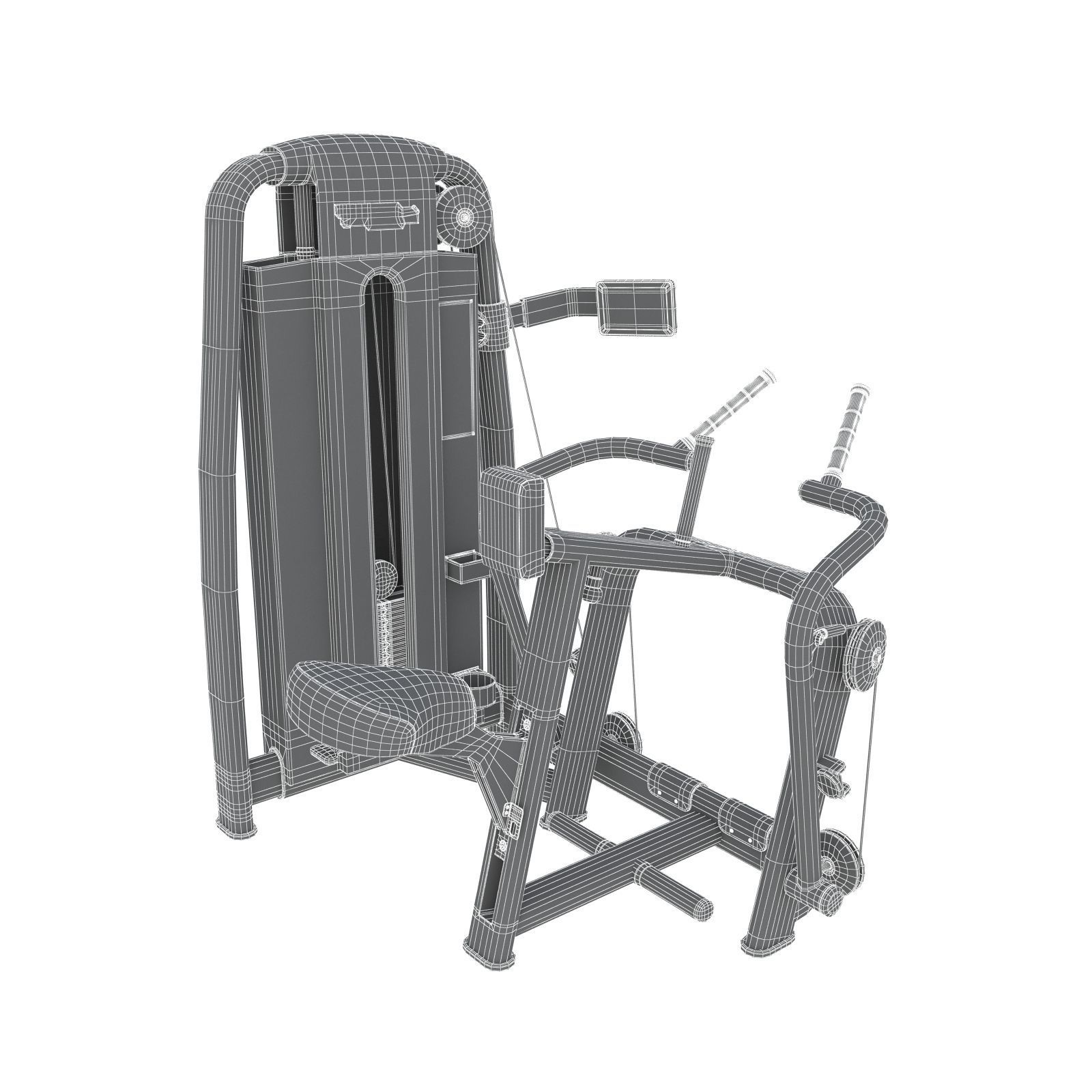 103 Models Gym Fitness Weight Collection 3D model_89