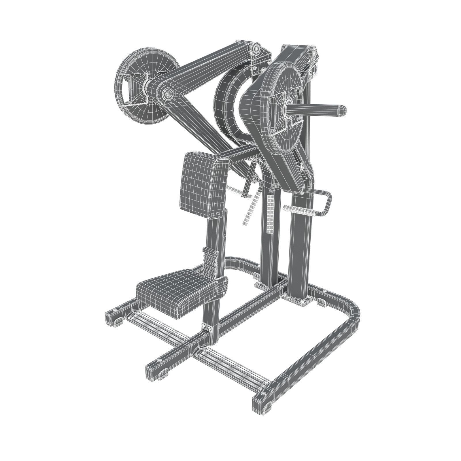 103 Models Gym Fitness Weight Collection 3D model_131