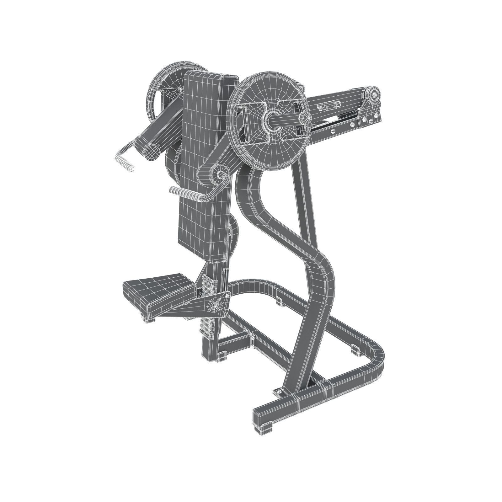 103 Models Gym Fitness Weight Collection 3D model_141