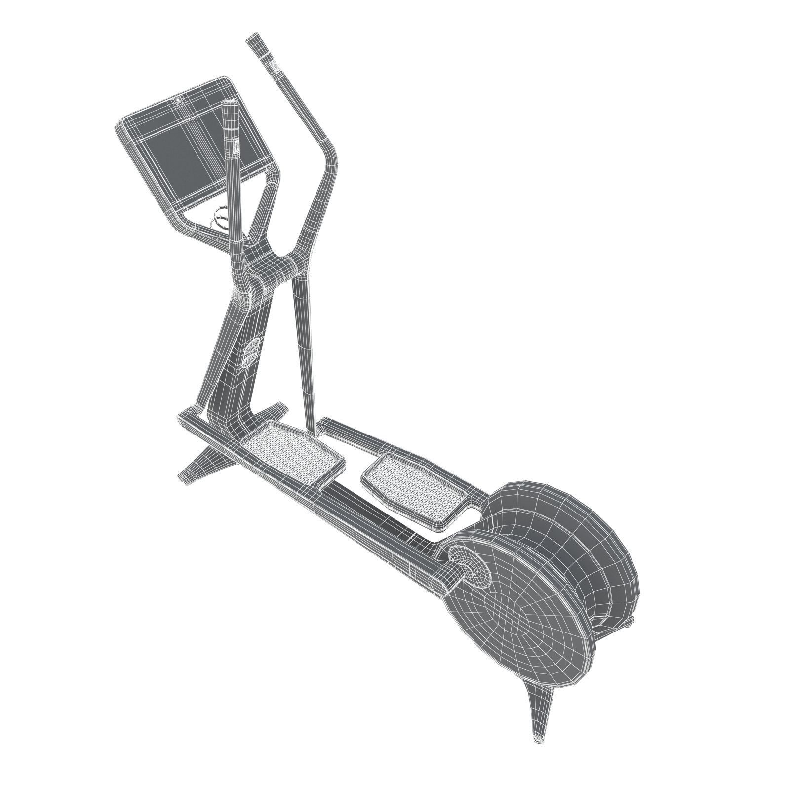 103 Models Gym Fitness Weight Collection 3D model_47