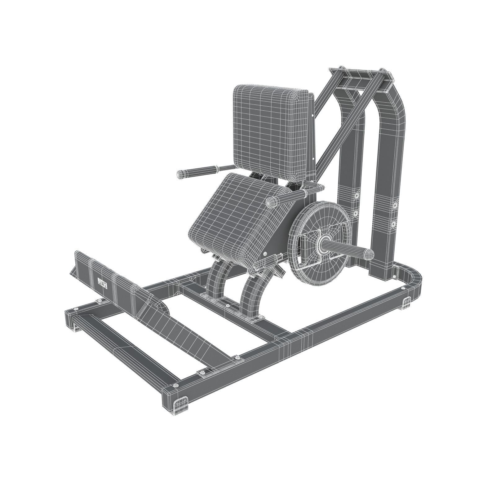 103 Models Gym Fitness Weight Collection 3D model_119
