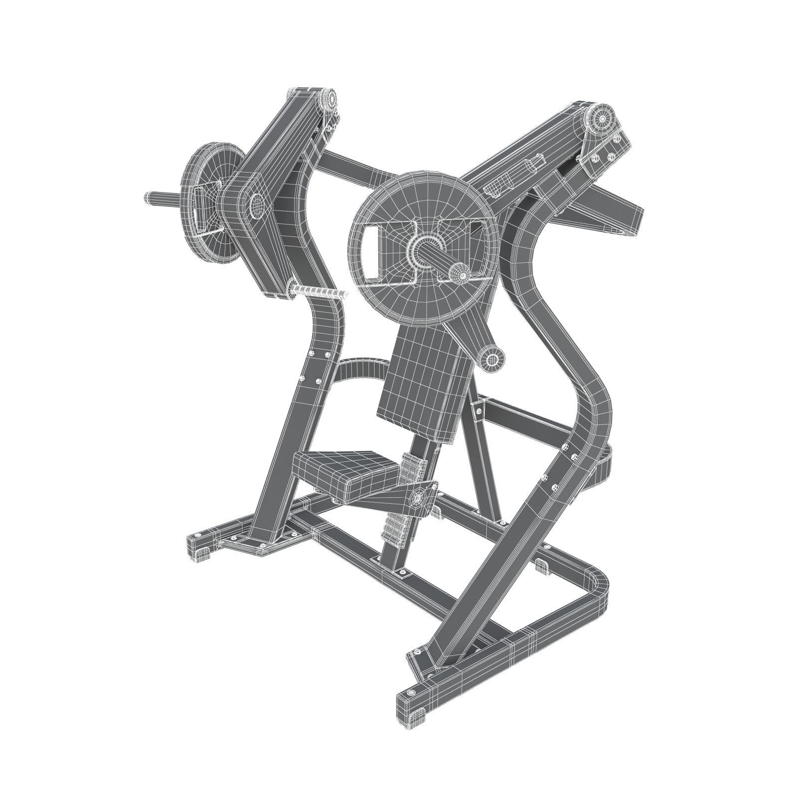 103 Models Gym Fitness Weight Collection 3D model_123