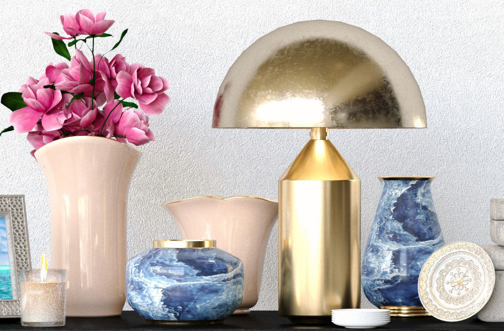 Dressing table 3D model_2