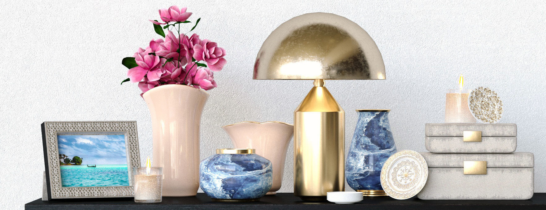 Dressing table 3D model_3