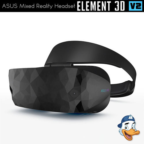 ASUS Windows Mixed Reality Headset for Element 3D 3D model