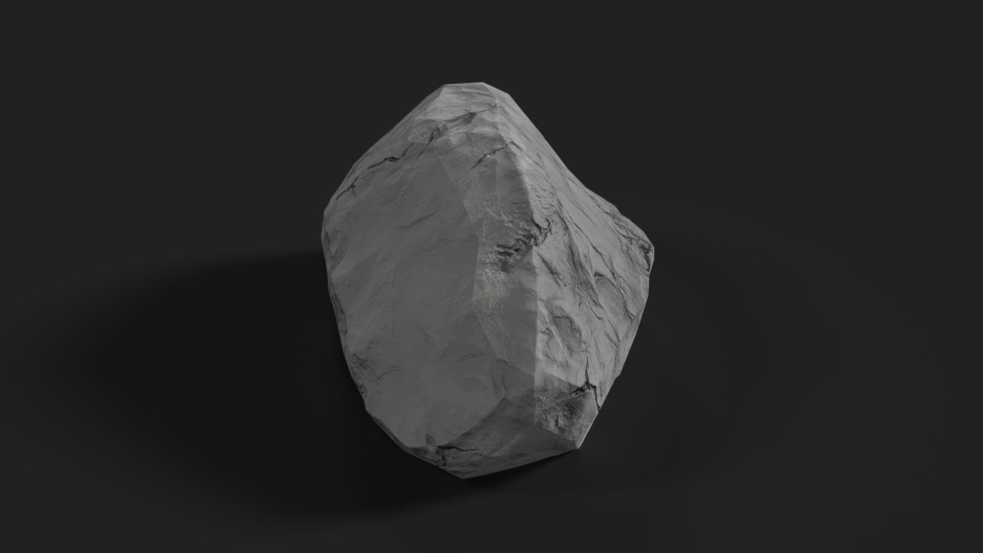 Low Poly Stones Pack Low-poly 3D model_11