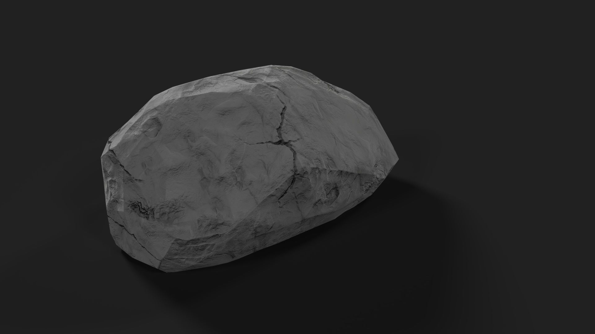 Low Poly Stones Pack Low-poly 3D model_9