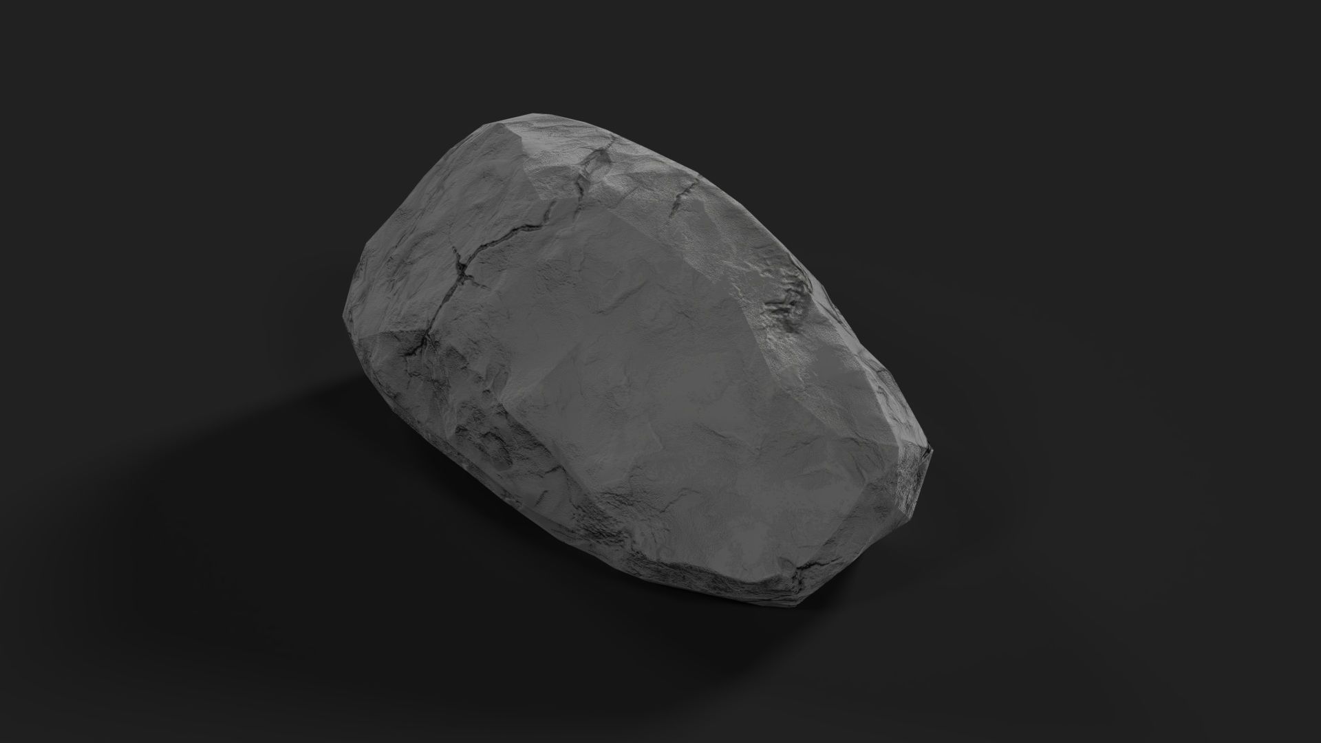 Low Poly Stones Pack Low-poly 3D model_14