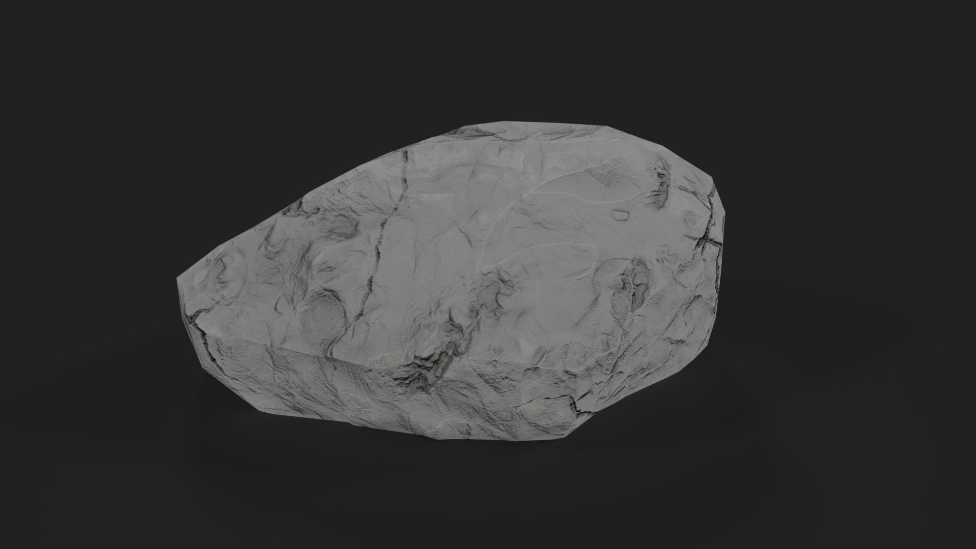 Low Poly Stones Pack Low-poly 3D model_4