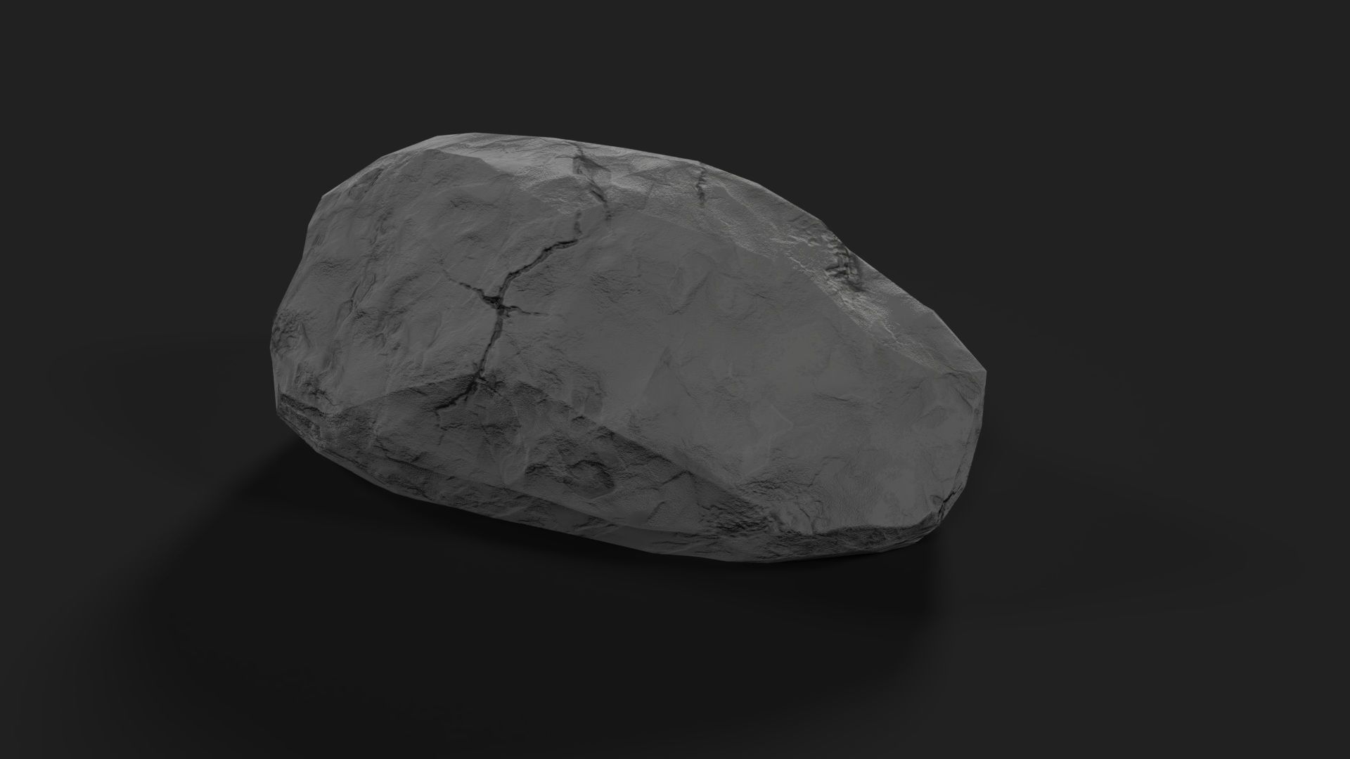 Low Poly Stones Pack Low-poly 3D model_12